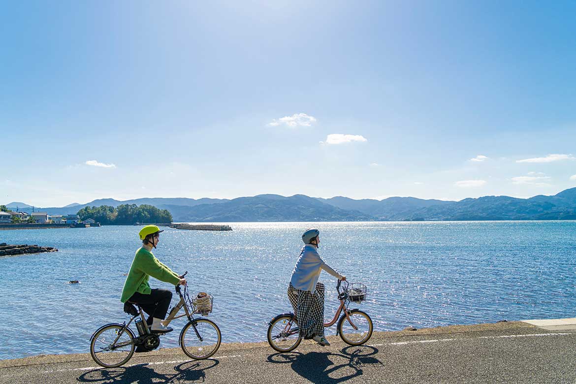 新しい旅のカタチ。船＆自転車で巡るローカル旅「ながさき大村湾サイクルージング」誕生！