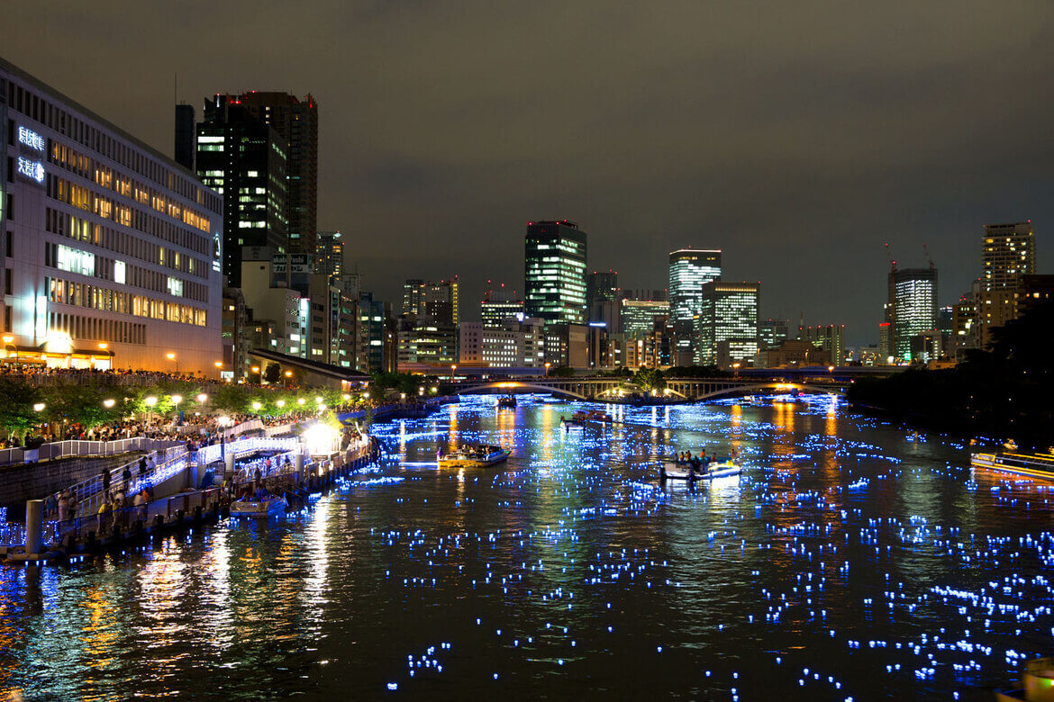 年に一度しか見られない！大阪の夏の夜を彩る風物詩「令和OSAKA天の川伝説2024」 7/7開催