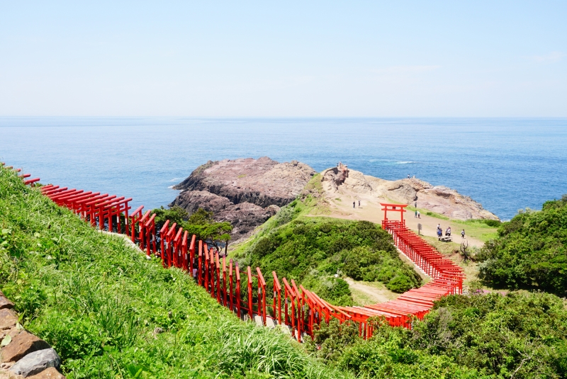 長門から角島を巡り、自然美を満喫する癒しのドライブ旅。