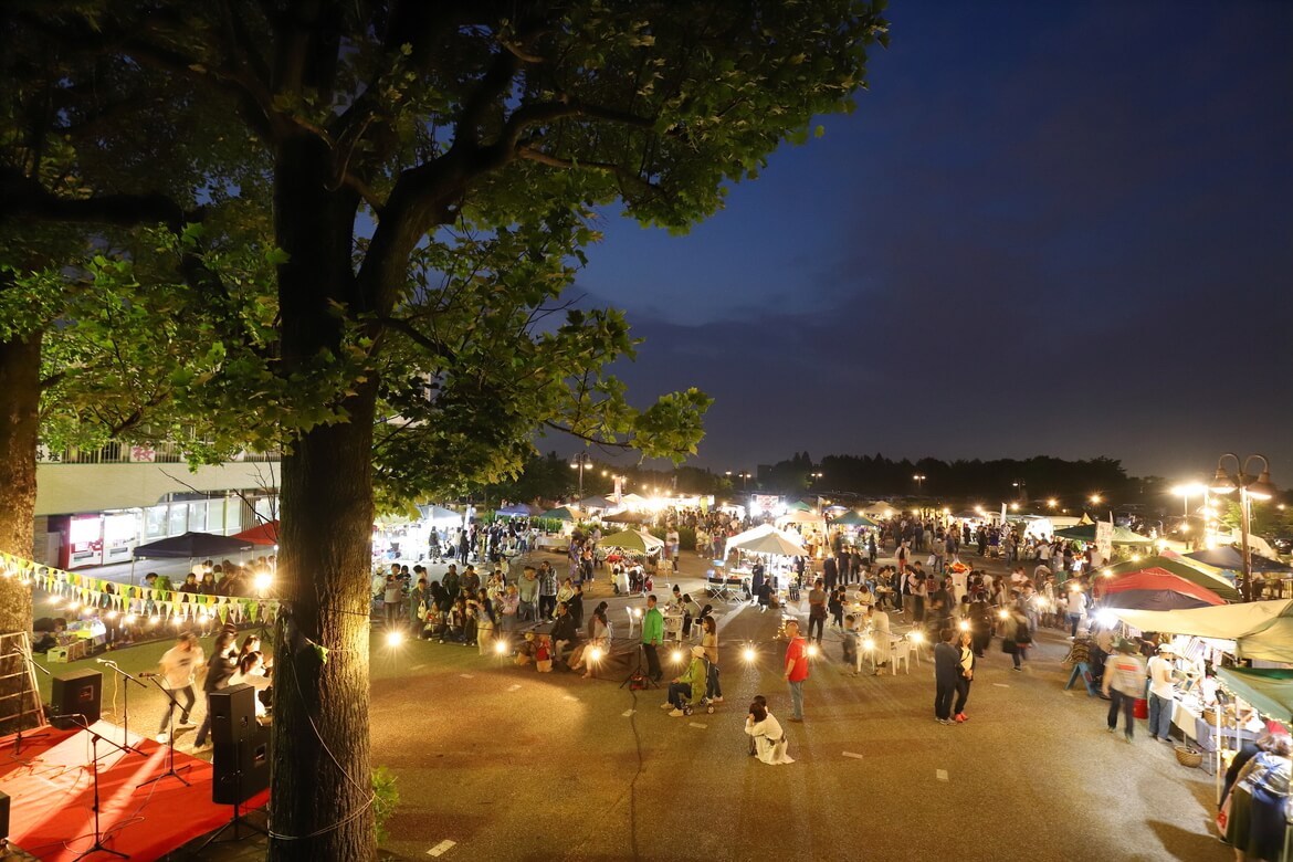 静岡市の夜景をバックに、グルメ・音楽・アートを楽しむ夜型マルシェ「日本平夜市」11/23開催