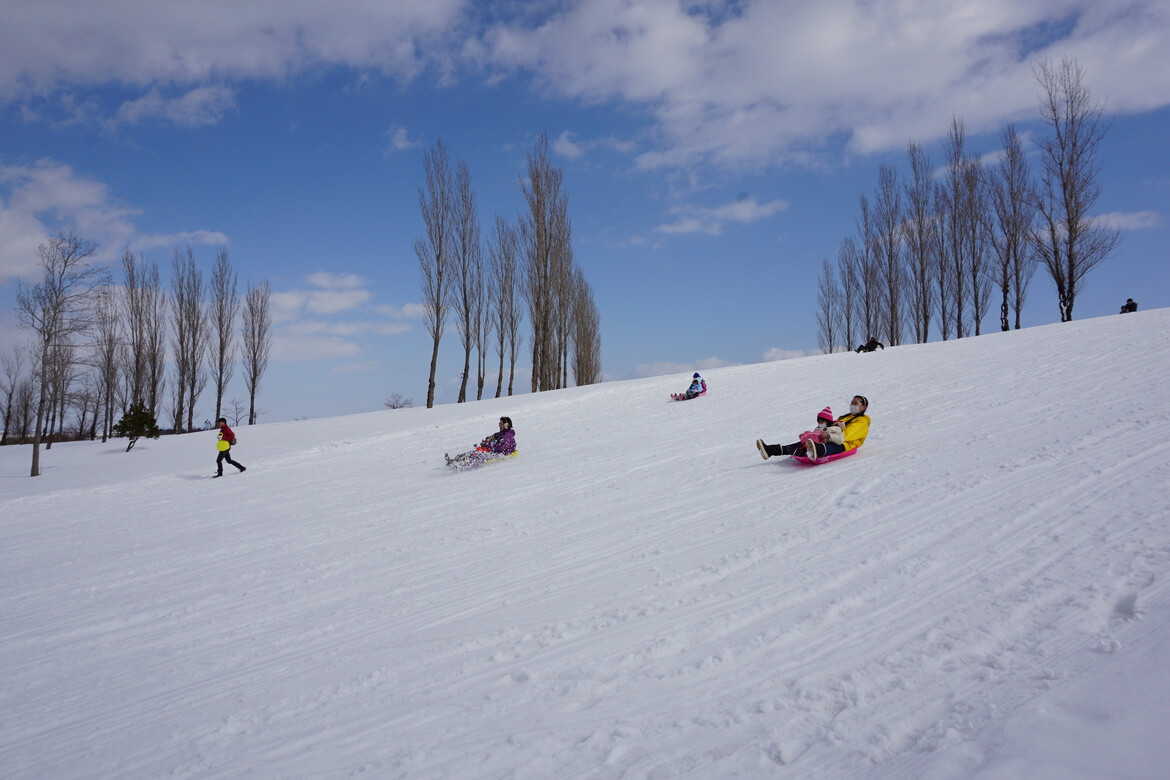 白銀の世界で雪遊びを満喫！新潟・国営越後丘陵公園「えちごスノーワールド」1/4オープン