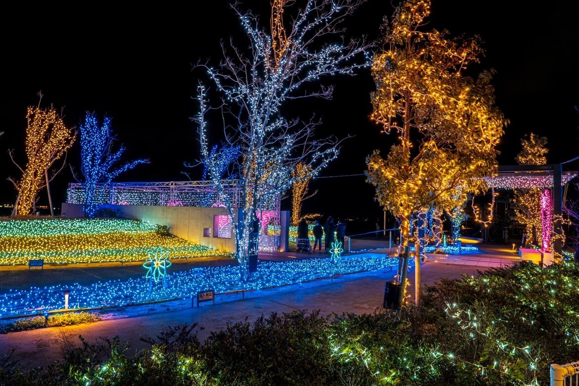 幻想的な光の世界に包まれる冬のSENNAN LONG PARK「Sennan Park Light Up」12/21より開催