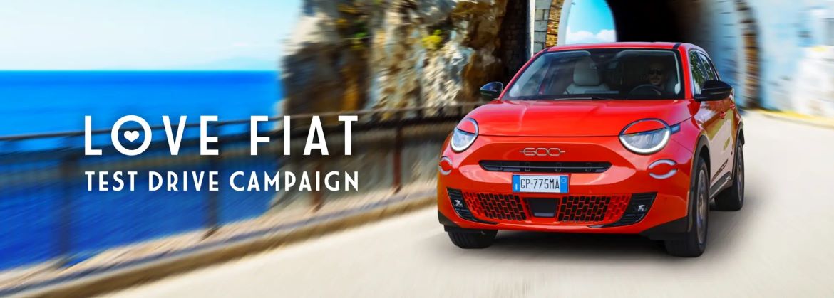 フィアット、「LOVE FIAT TEST DRIVE キャンペーン」を実施